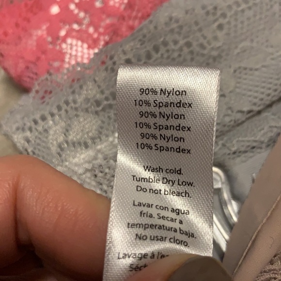 Rae Dunn set of 5 lace back silky thong panties, new, large - Picture 8 of 9